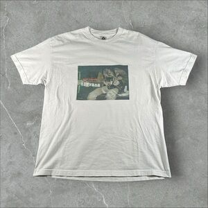 Vintage Nirvana Shirt Mens XL White 90s Kurt Cobain Sub Pop Grunge Band Tee Tour